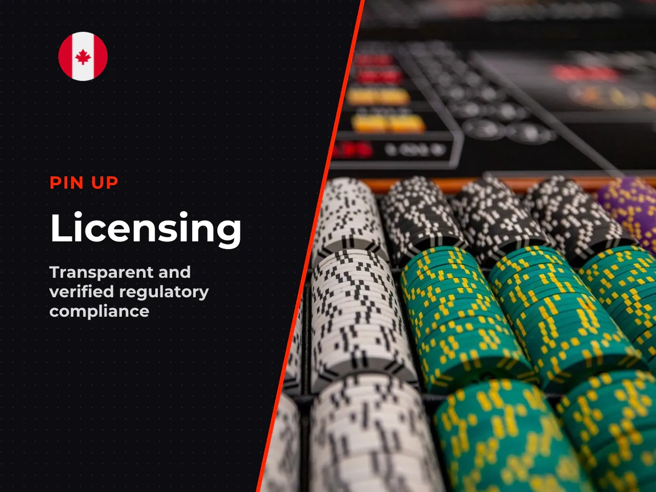 Licensing. Pin Up operates under Curaçao