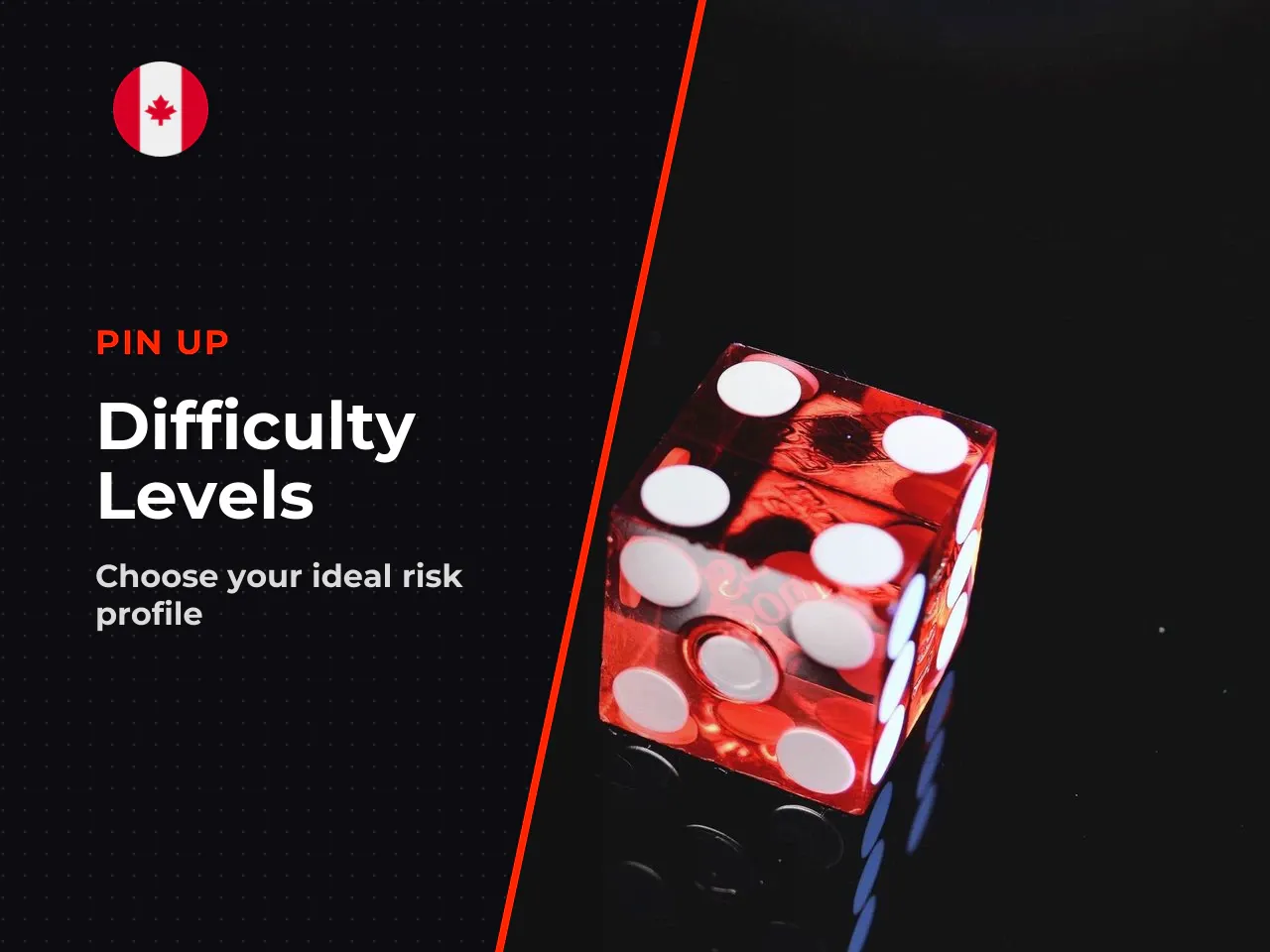 Difficulty levels and risk profiles. The